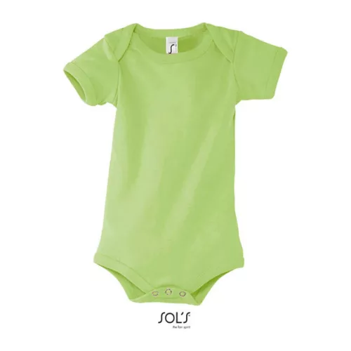 SOL'S BAMBINO - BABY BODYSUIT (12/18M, Apple Green)