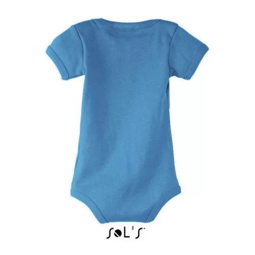 SOL'S BAMBINO - BABY BODYSUIT (12/18M, Aqua)