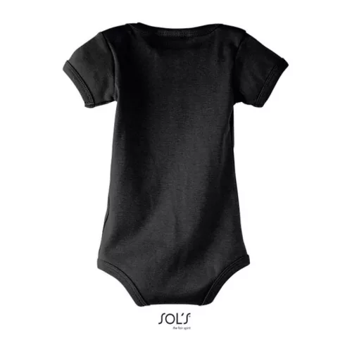 SOL'S BAMBINO - BABY BODYSUIT (12/18M, Black)