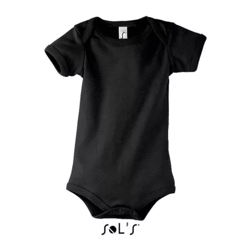 SOL'S BAMBINO - BABY BODYSUIT (18/23M, Black)