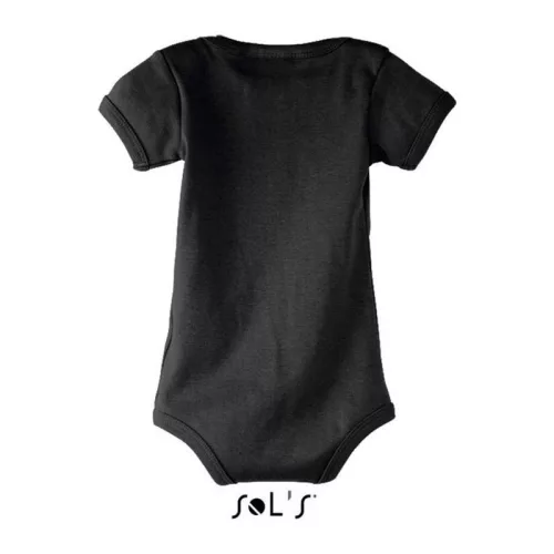 SOL'S BAMBINO - BABY BODYSUIT (18/23M, Black)