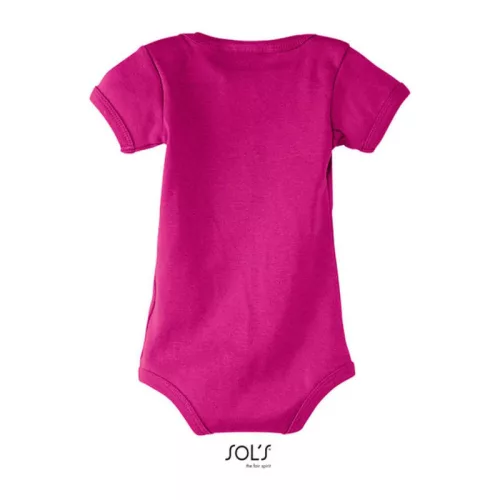 SOL'S BAMBINO - BABY BODYSUIT (18/23M, Fuchsia)