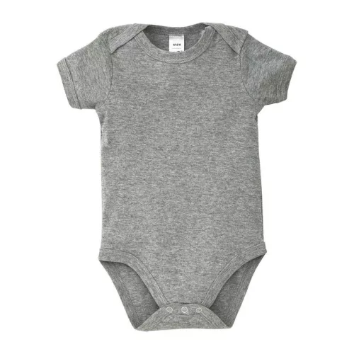 SOL'S BAMBINO - BABY BODYSUIT (12/18M, Grey Melange)