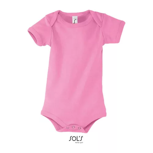 SOL'S BAMBINO - BABY BODYSUIT (3/6M, Orchid Pink)