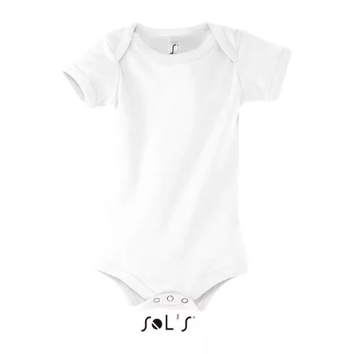 SOL'S BAMBINO - BABY BODYSUIT (18/23M, White)