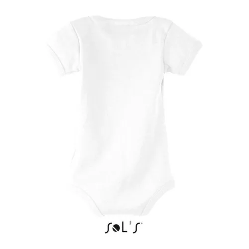SOL'S BAMBINO - BABY BODYSUIT (3/6M, White)