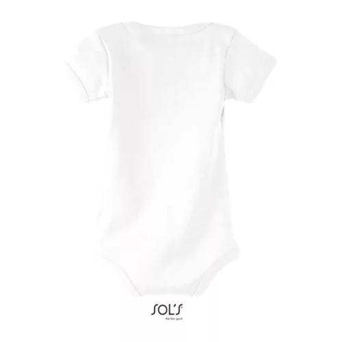 SOL'S BAMBINO - BABY BODYSUIT (3/6M, White)