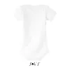 SOL'S BAMBINO - BABY BODYSUIT (6/12M, White)