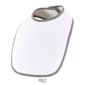 SOL'S BABIB - BABY BIB (U, White/French Navy)