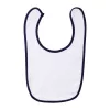 SOL'S BABIB - BABY BIB (U, White/French Navy)