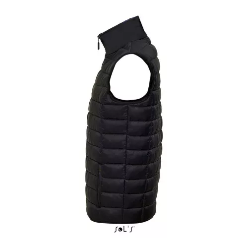 SOL'S WAVE MEN - LIGHTWEIGHT BODYWARMER (M, Black)