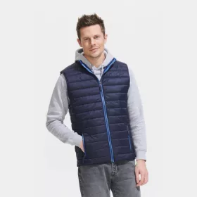 SOL'S WAVE MEN - LIGHTWEIGHT BODYWARMER (S, Metal Grey)