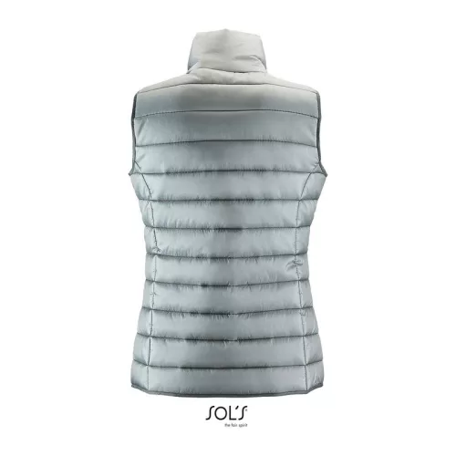SOL'S WAVE WOMEN - LIGHTWEIGHT BODYWARMER (S, Metal Grey)