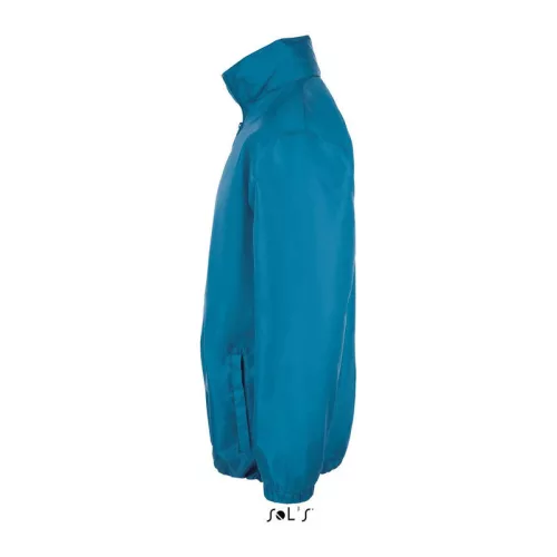 SOL'S SHIFT - UNISEX WATER REPELLENT WINDBREAKER (S, Aqua)