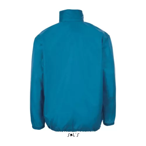 SOL'S SHIFT - UNISEX WATER REPELLENT WINDBREAKER (XL, Aqua)