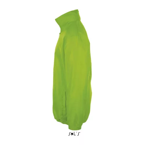 SOL'S SHIFT - UNISEX WATER REPELLENT WINDBREAKER (S, Lime)