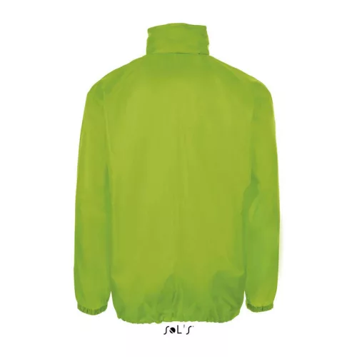 SOL'S SHIFT - UNISEX WATER REPELLENT WINDBREAKER (XL, Lime)