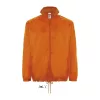 SOL'S SHIFT - UNISEX WATER REPELLENT WINDBREAKER (M, Orange)