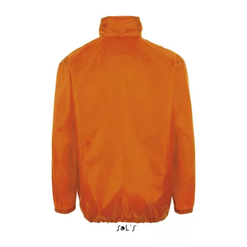SOL'S SHIFT - UNISEX WATER REPELLENT WINDBREAKER (XS, Orange)