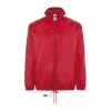 SOL'S SHIFT - UNISEX WATER REPELLENT WINDBREAKER (L, Red)