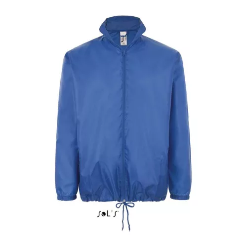 SOL'S SHIFT - UNISEX WATER REPELLENT WINDBREAKER (3XL, Royal Blue)