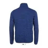 SOL'S TURBO - KNITTED FLEECE JACKET (XS, Bugatti Blue/Navy Pro)