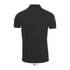SOL'S PHOENIX MEN - COTTON-ELASTANE POLO SHIRT (3XL, Black)