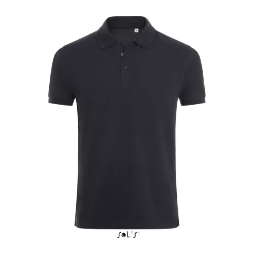 SOL'S PHOENIX MEN - COTTON-ELASTANE POLO SHIRT (3XL, French Navy)