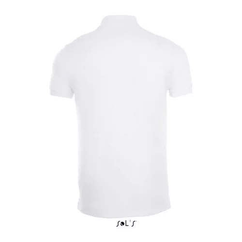 SOL'S PHOENIX MEN - COTTON-ELASTANE POLO SHIRT (XL, White)