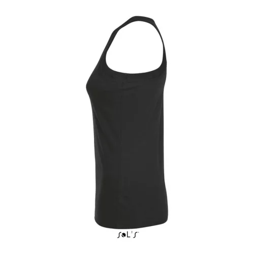 SOL'S JUSTIN WOMEN - RACERBACK TRIKÓ (M, Deep Black)