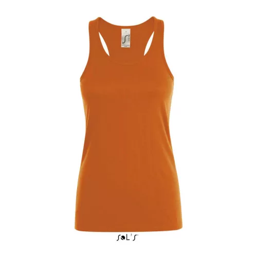 SOL'S JUSTIN WOMEN - RACERBACK TRIKÓ (XS, Orange)