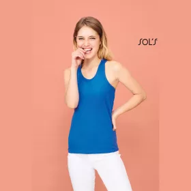 SOL'S JUSTIN WOMEN - RACERBACK TRIKÓ (XS, Royal Blue)