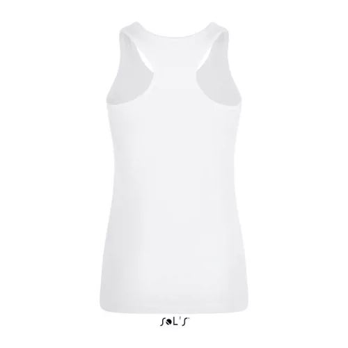 SOL'S JUSTIN WOMEN - RACERBACK TRIKÓ (XL, White)