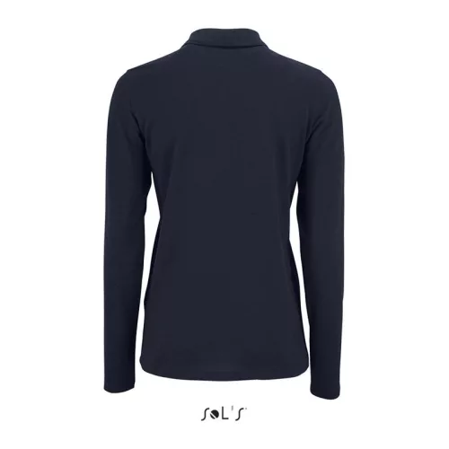 SOL'S PERFECT LSL WOMEN - LONG-SLEEVE PIQUÉ POLO S (2XL, French Navy)