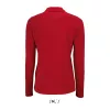 SOL'S PERFECT LSL WOMEN - LONG-SLEEVE PIQUÉ POLO S (L, Red)