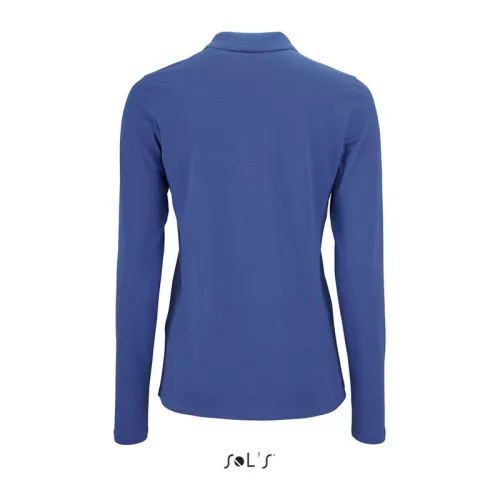 SOL'S PERFECT LSL WOMEN - LONG-SLEEVE PIQUÉ POLO S (2XL, Royal Blue)