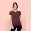 SOL'S REGENT FIT WOMEN - KÖRNYAKÚ TESTHEZÁLLÓ PÓLÓ (L, Deep Black)