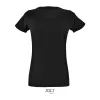 SOL'S REGENT FIT WOMEN - KÖRNYAKÚ TESTHEZÁLLÓ PÓLÓ (L, Deep Black)