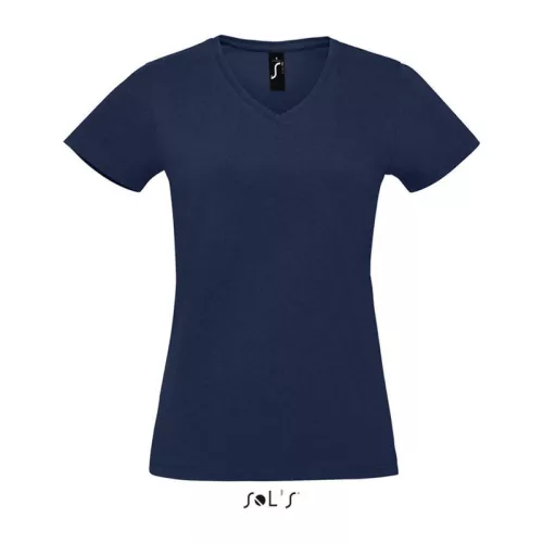 SOL'S IMPERIAL V WOMEN - V-NYAKÚ PÓLÓ (S, French Navy)