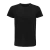 Sol'S Pioneer Men-Round-Neck Fitted Jersey T-Shirt (M, Deep Black)