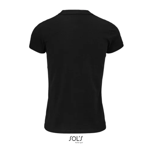 SOL'S PLANET WOMEN - POLO SHIRT (L, Black)