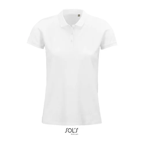 SOL'S PLANET WOMEN - POLO SHIRT (XS, White)