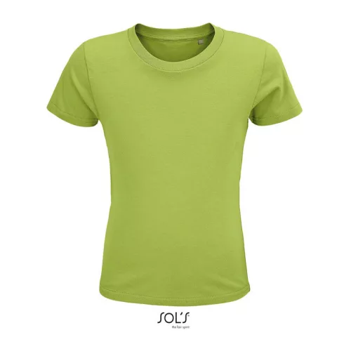 SOL'S CRUSADER KIDS - ROUND-NECK FITTED T-SHIRT (2A, Apple Green)