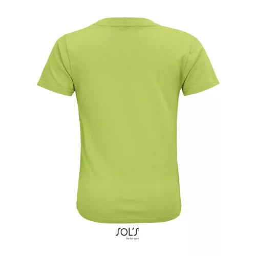 SOL'S CRUSADER KIDS - ROUND-NECK FITTED T-SHIRT (2A, Apple Green)