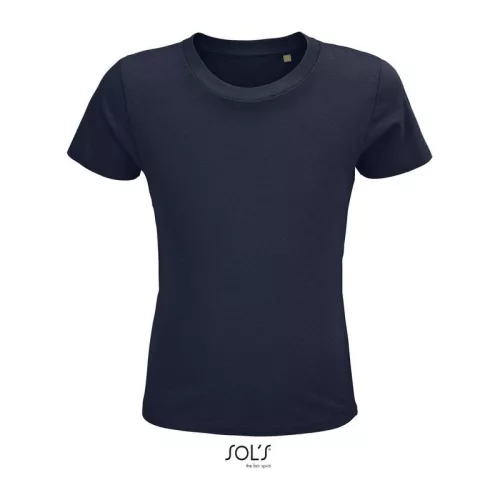 SOL'S CRUSADER KIDS - ROUND-NECK FITTED T-SHIRT (4A, French Navy)