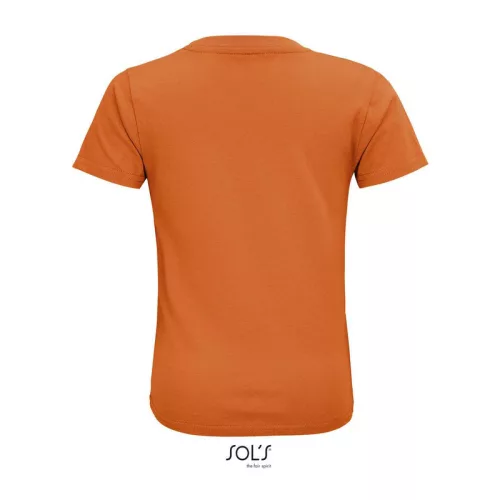 SOL'S CRUSADER KIDS - ROUND-NECK FITTED T-SHIRT (12A, Orange)