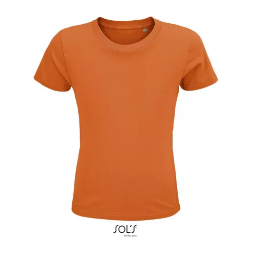SOL'S CRUSADER KIDS - ROUND-NECK FITTED T-SHIRT (2A, Orange)