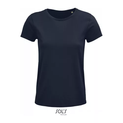 SOL'S CRUSADER WOMEN - ROUND-NECK FITTED T-SHIRT (2XL, French Navy)