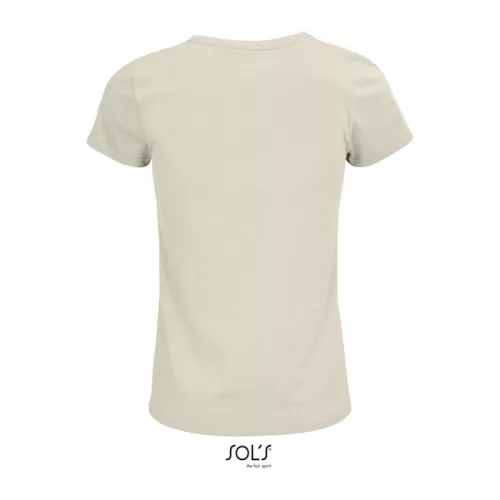 SOL'S CRUSADER WOMEN - ROUND-NECK FITTED T-SHIRT (2XL, Natural)