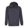 Sol'S Carter - Unisex Full-Zip Hoodie (2XL, Charcoal Melange)